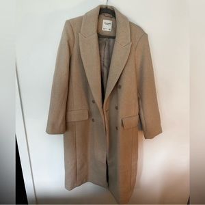 Abercrombie lined wool coat - like new!